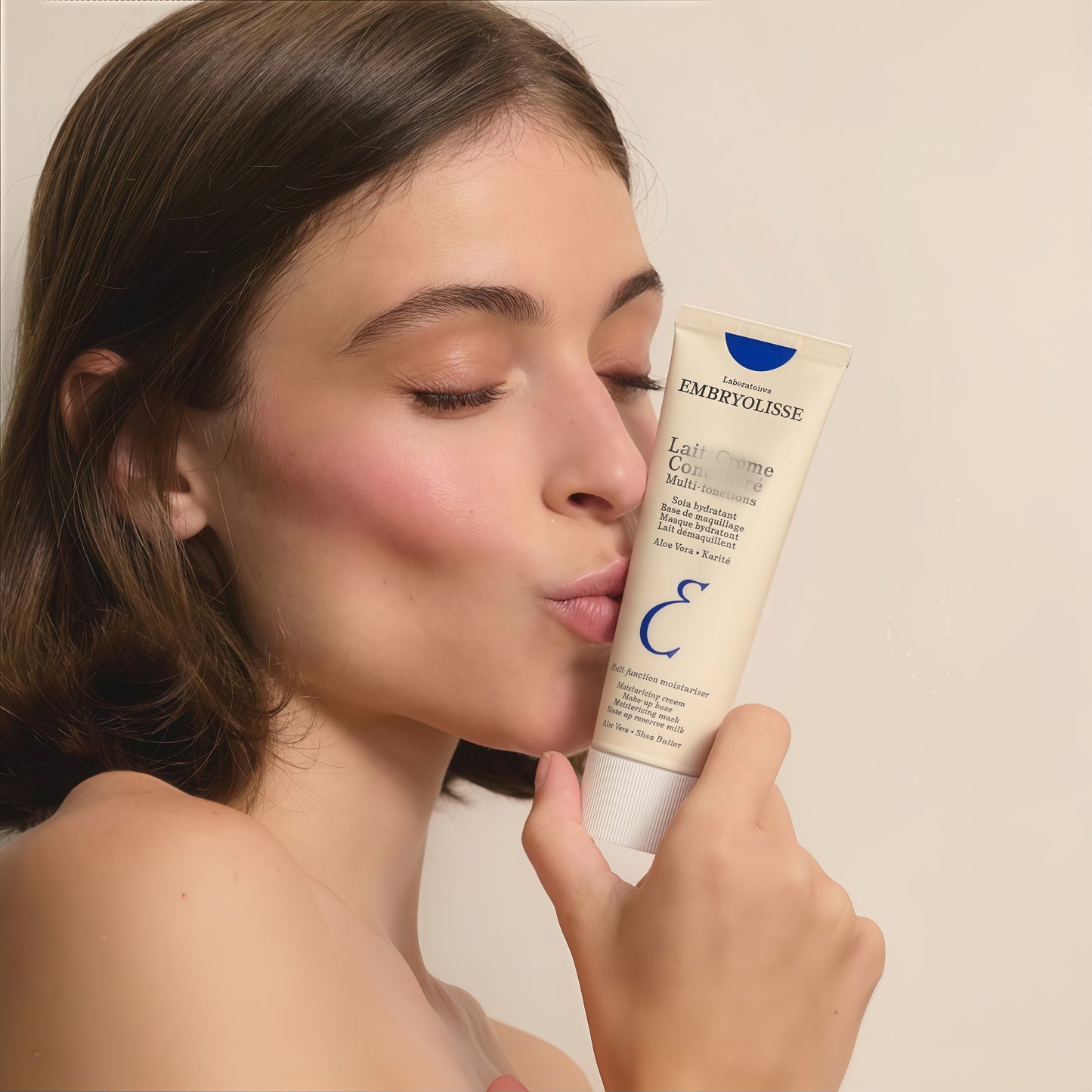 Embryolisse Lait-Crème Concentré Face Moisturizer and Makeup Primer, French Face Cream With Shea Butter & Aloe Vera