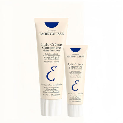 Embryolisse Lait-Crème Concentré Face Moisturizer and Makeup Primer, French Face Cream With Shea Butter & Aloe Vera